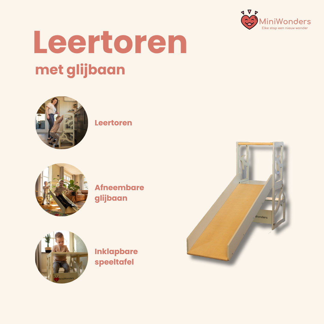 3-in-1 functie MiniWonders leertoren