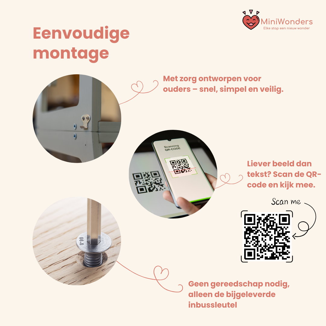 Eenvoudige montage MiniWonders leertoren