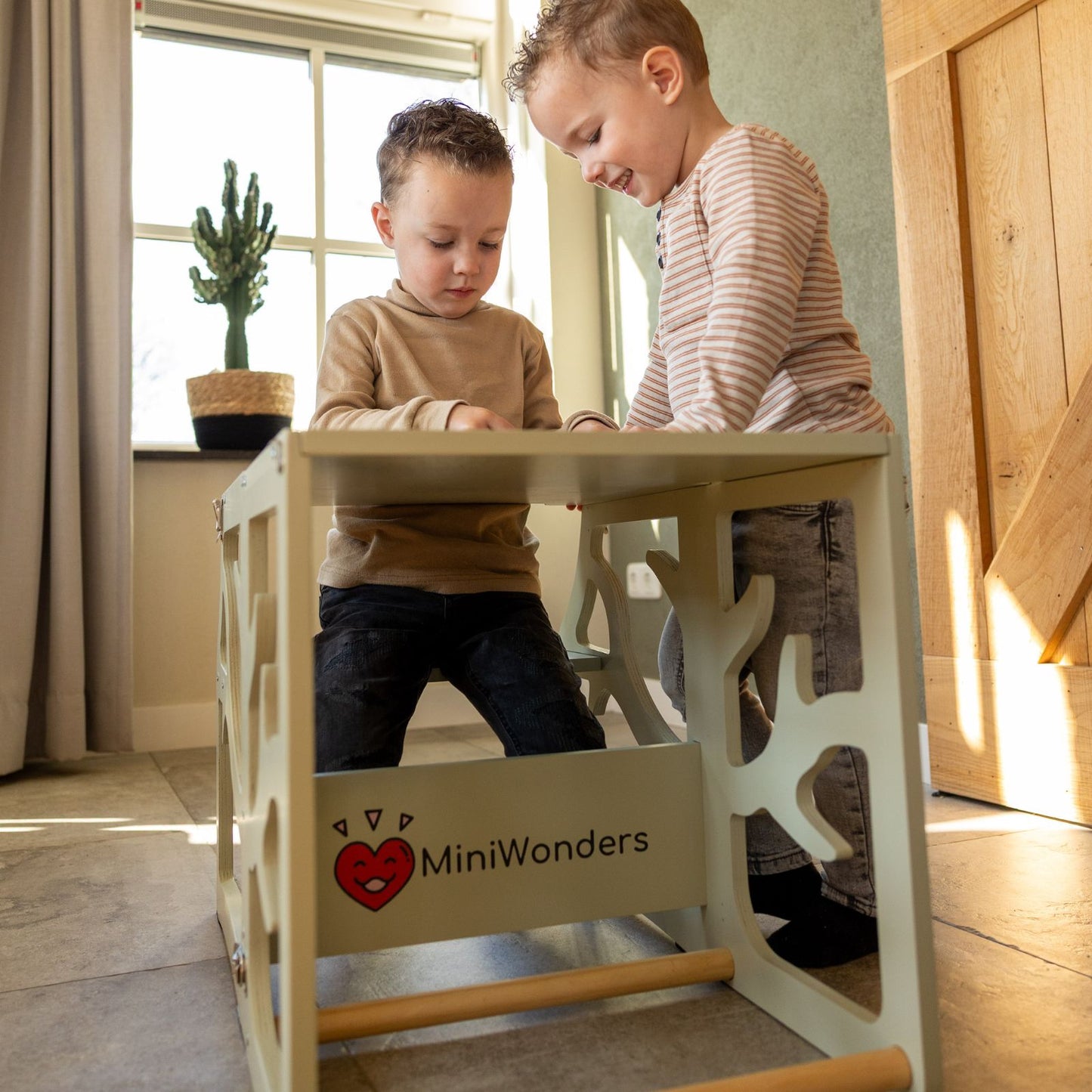 3-in-1 Leertoren met glijbaan
